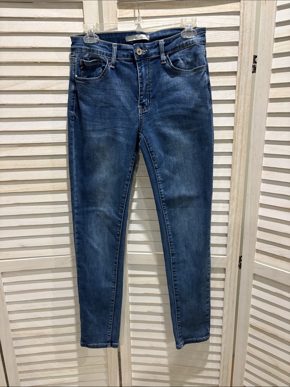 KanCan Women's Medium Blue Skinny Jeans